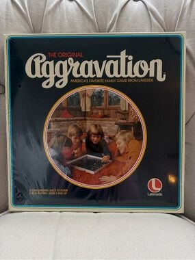 The Original Aggravation Game 1977 Lakeside Games 8320 Vintage Factory Sealed